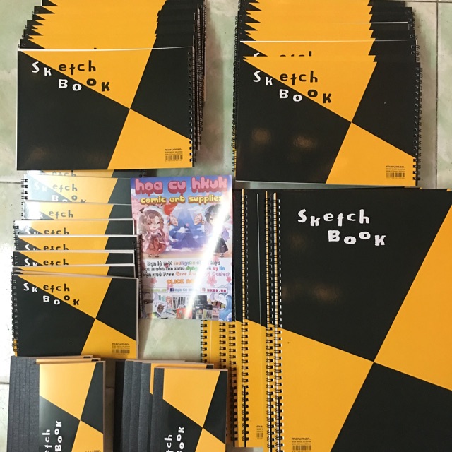 Sổ vẽ Sketchbook Maruman Zuan size B4/ B5/ B6/ Letter