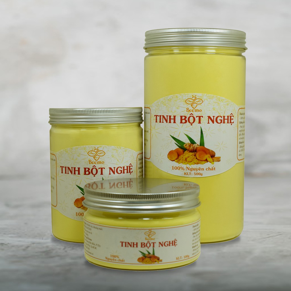 Tinh bột nghệ nguyên chất Beemo 500g