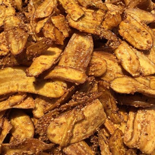 1KG CHUỐI SẤY MÈ GỪNG