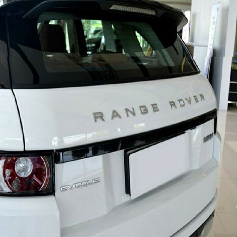 Tem Logo Chữ Nổi RANGE ROVER Dán Tráng Trí Ô Tô Xe Hơi