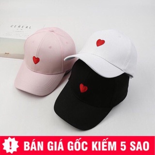 Mũ kết trái tim, nón kết cặp đôi, mũ nón couple