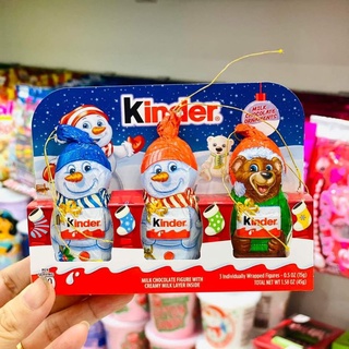 Socola Sữa Giáng Sinh Kinder Set 3 Thanh