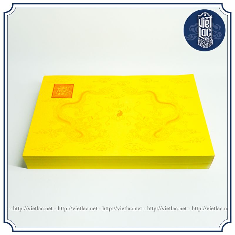 100 Giấy in sớ rồng chầu