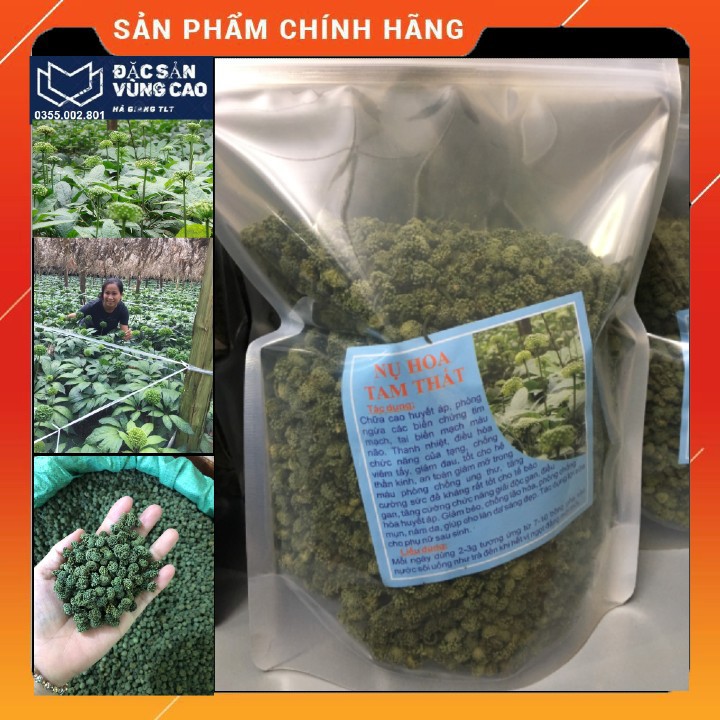 nụ tam thất có cuống 100g