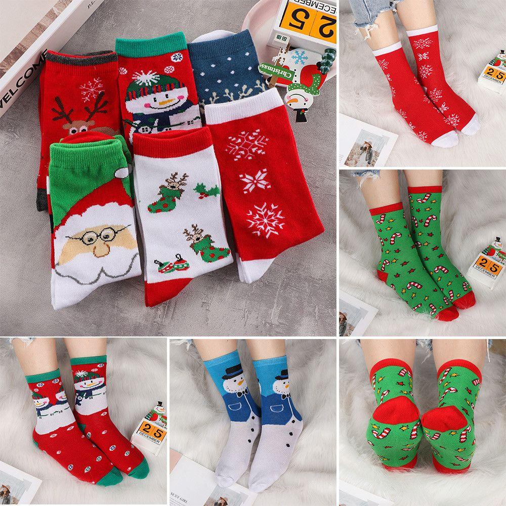 Tất DàI Giữ ẤM HọA TiếT GiáNg Sinh