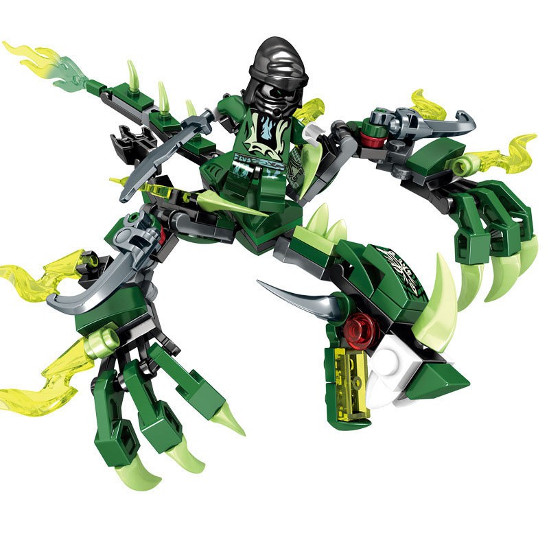 Lego Ninjago Dragon Thunder Green- Xếp Hình Lego Ninja Rồng Sấm Sét Xanh