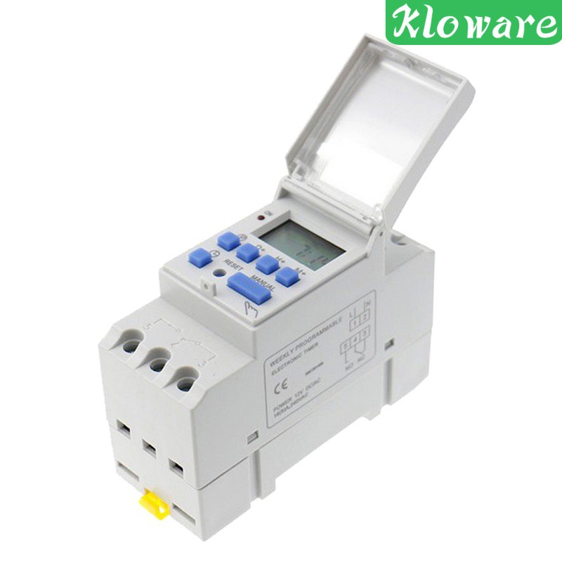 Rơ Le Công Tắc Thời Gian Kỹ Thuật Số LCD DC