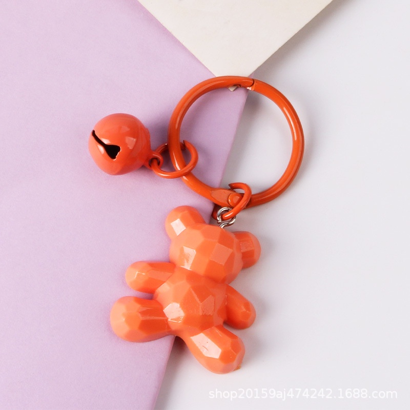 Móc Chìa Khóa Hình Gấu Hoạt Hình Đáng Yêu