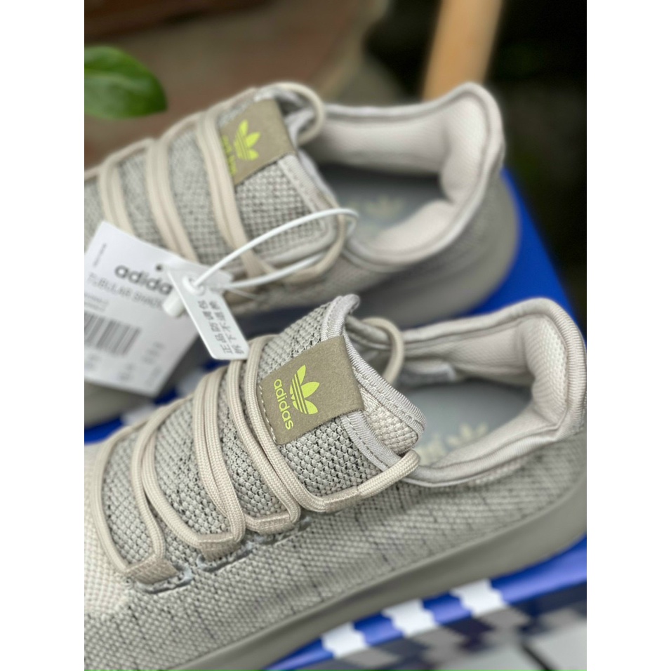 Giày thể thao sneaker tubular shadow shoes vàng cát siêu nhẹ