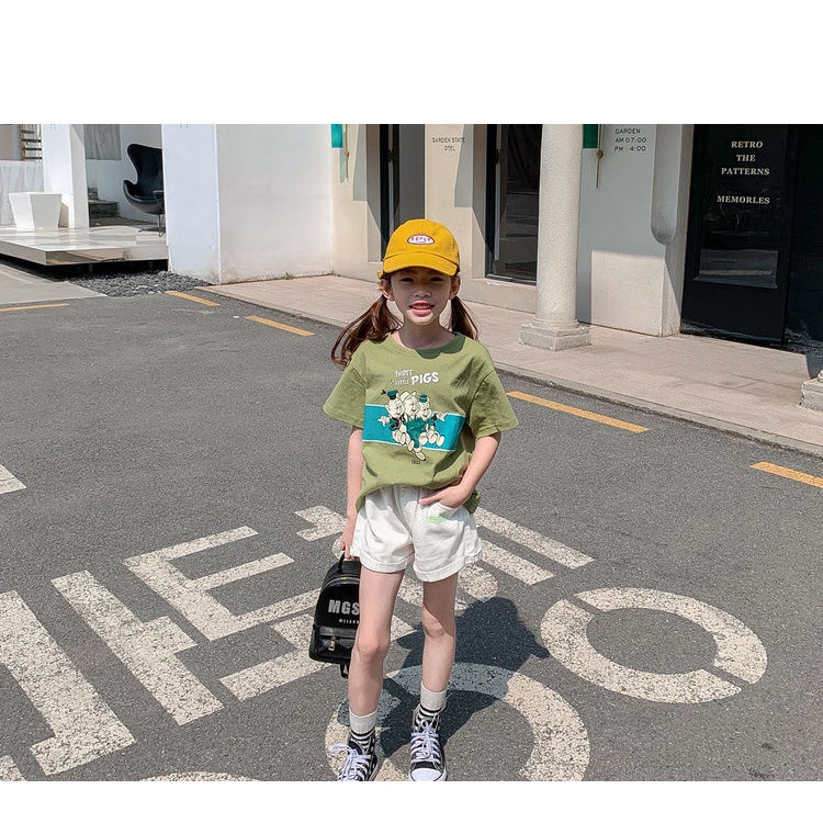 Quần Short Jeans Thời Trang Cho Bé Gái