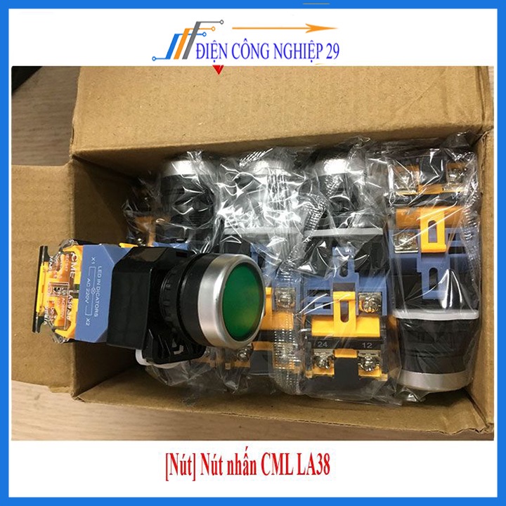 Nút nhấn CML LA38 - ( 1 chiếc)