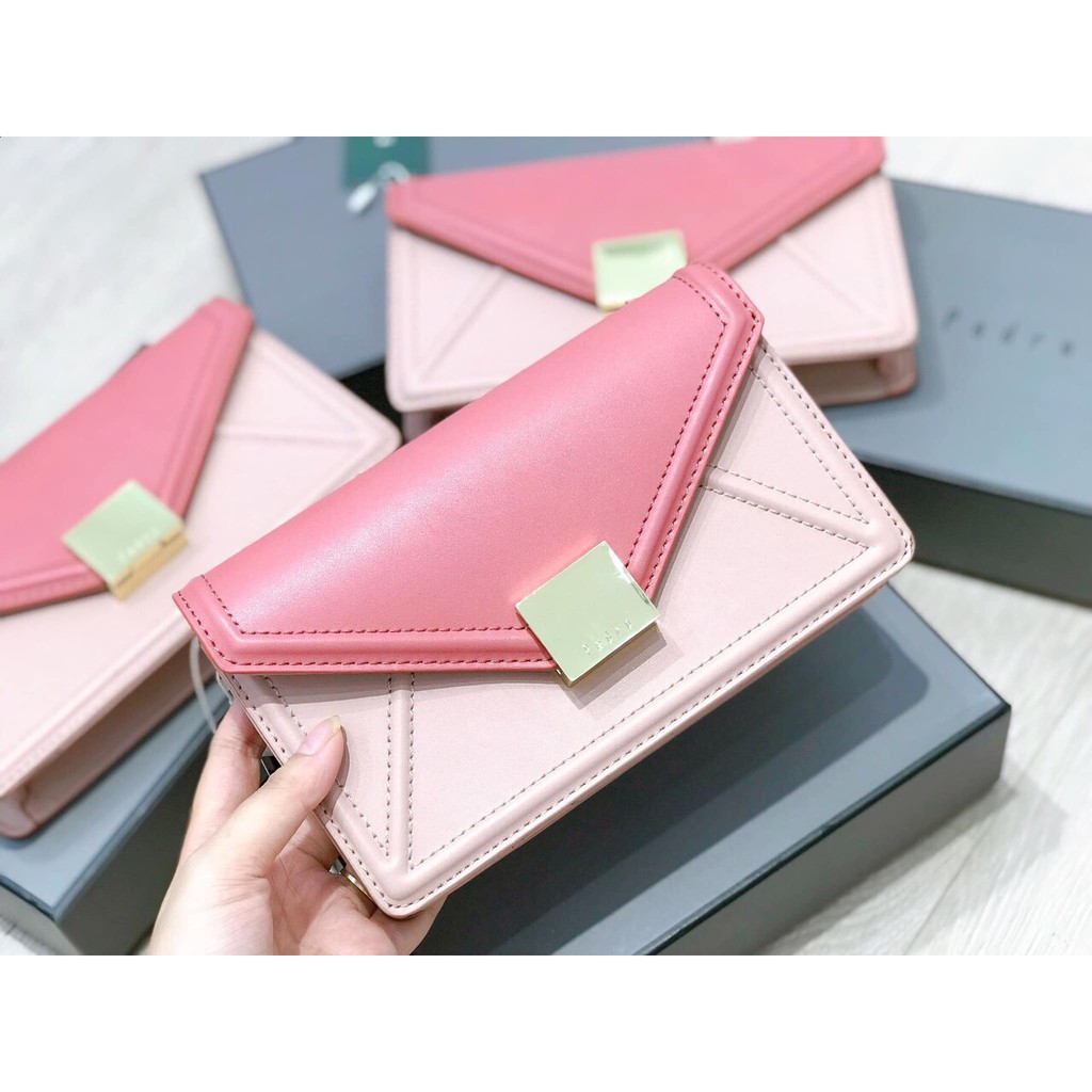 Túi xách chữ P bì thư full box siêu đẹp