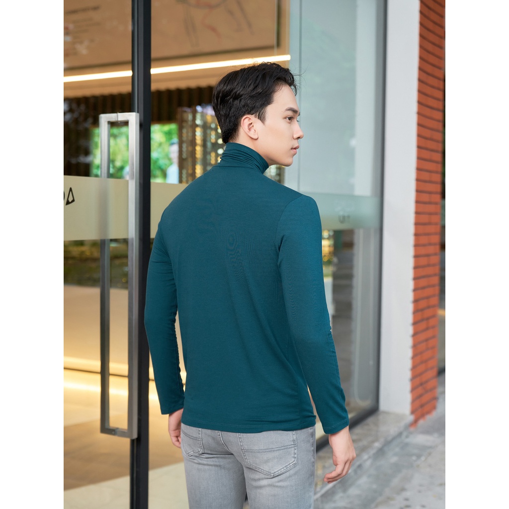 Áo thun nam YODY dài tay giữ nhiệt chất cotton mềm mịn nhiều màu MAT21 ATM5149