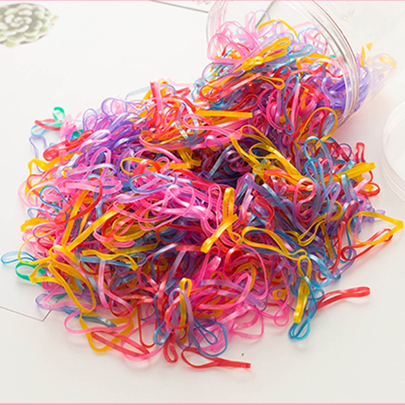 Chun Buộc Tóc, Dây Nịt Buộc Tóc Dày Dặn, Nhiều Màu, Bền Dai - Coolgift