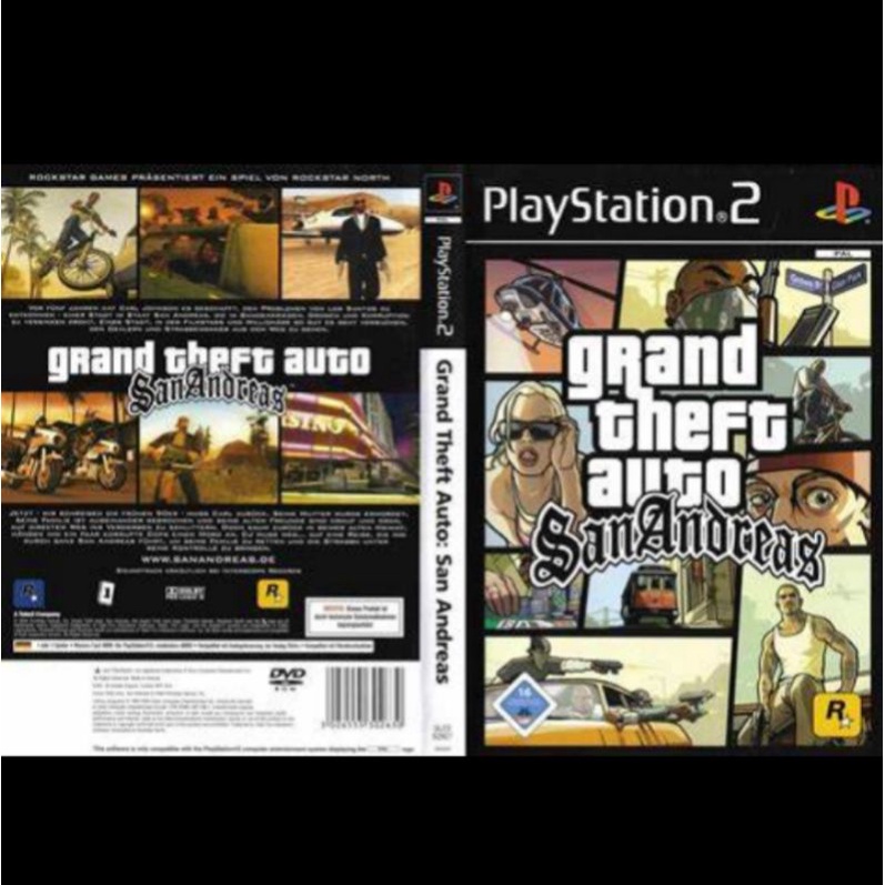 Máy chơi game Playstation 2 Gta Cassette phiên bản Indo