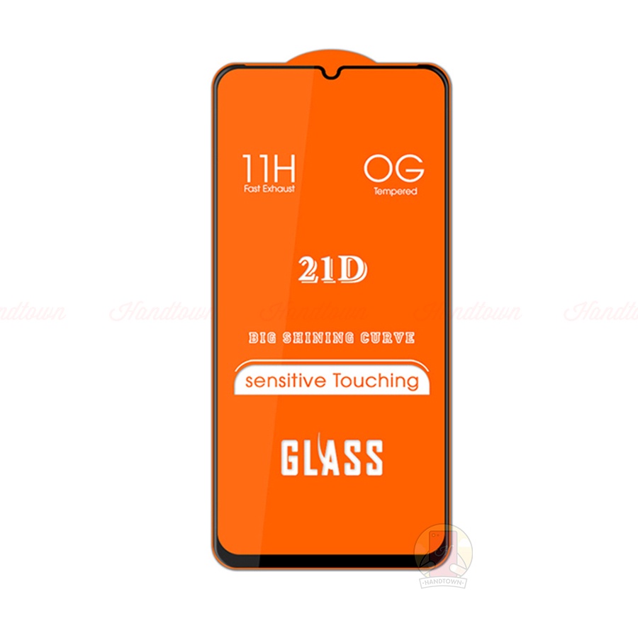 Kính Cường Lực Oppo A16K 21D Trong Suốt Full Màn Chống Nước Chống Xước Chống Va Đập Không Chấm Li Ti Handtown
