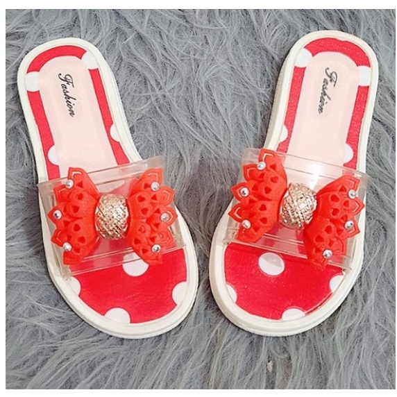 DÉP LÊ ĐẾ CAO SU NON MỀM DẺO BÉ GÁI (TĂNG LÊN 2 SIZE Ạ)