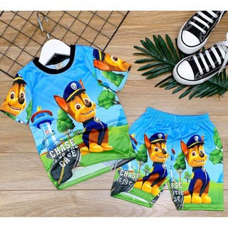 combo 4 bộ thun lạnh cho bé trai