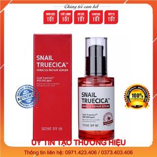 Tinh chất dưỡng da phục hồi sẹo lõm Some By Mi Snail Truecica Miracle Repair 50ml Hàn Quốc