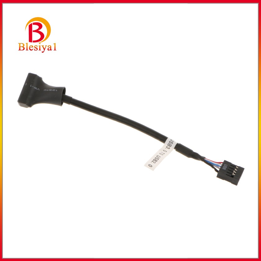 (Hàng Mới Về) Dây Cáp Chuyển Đổi Usb 3.0 20-pin Male Sang Usb 2.0 9pin Female