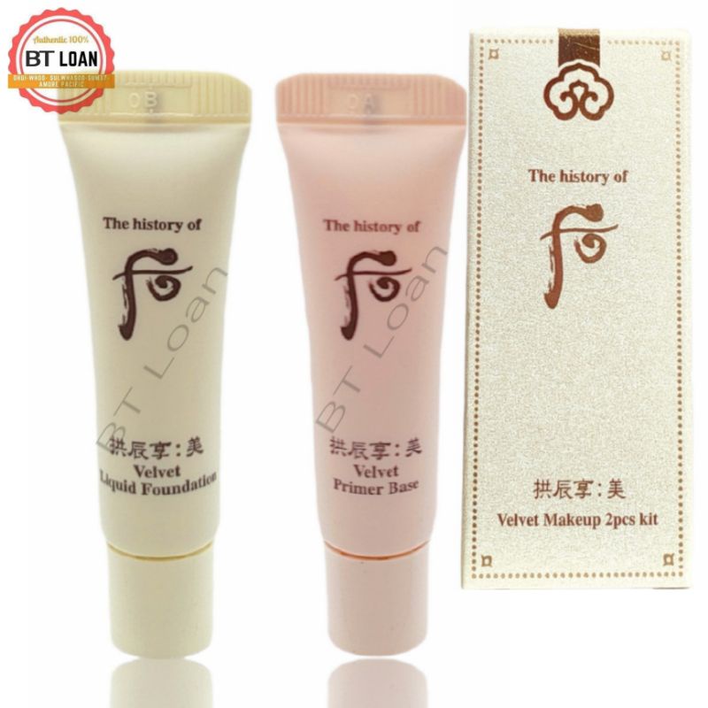 cặp kem lót kem nền che khuyết điểm lâu trôi siêu mịn màng cho lớp make up đẹp tự nhiên