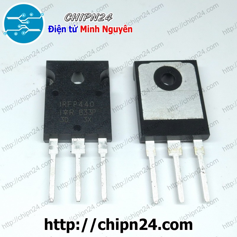 [1 CON] Mosfet IRFP440 TO-247 8.8A 500V Kênh N (440)