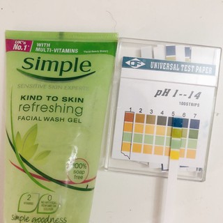 (Bill UK) Sữa rửa mặt Simple Refreshing Facial Wash