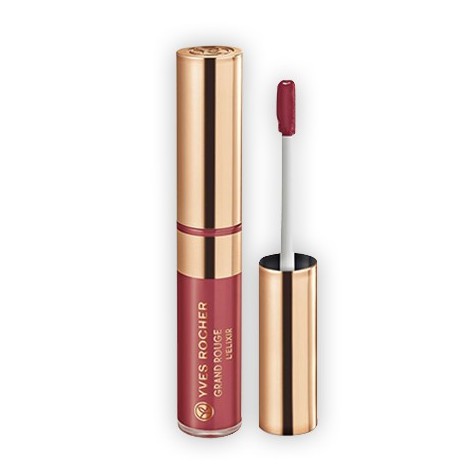 Son Kem Lì Yves Rocer Grand Rouge L'elixir Liquid Lipstick- 102 Damask Pink 7ml