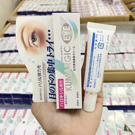 Kem giảm thâm quầng mắt KUMARGIC EYE Cream nội địa Nhật bản