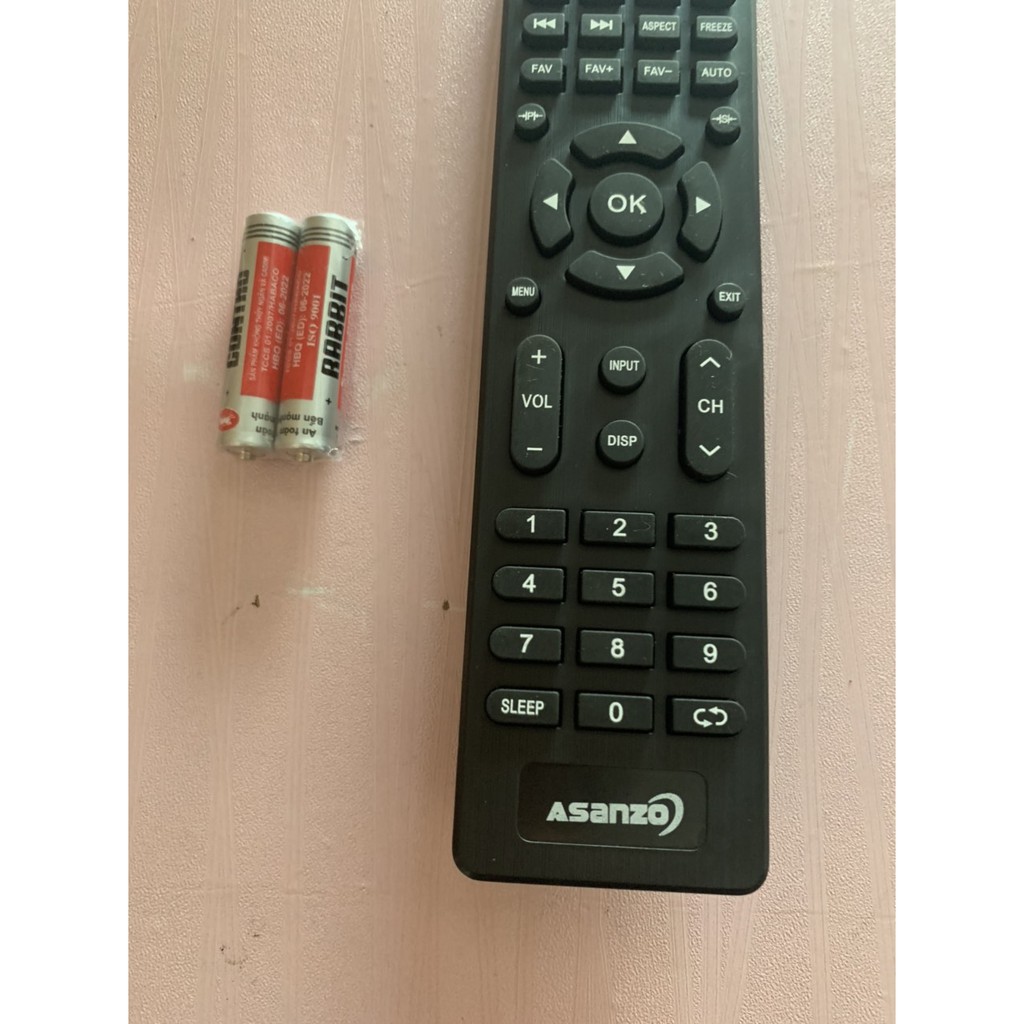 REMOTE ĐIỀU KHIỂN TIVI ASANZO THƯỜNG