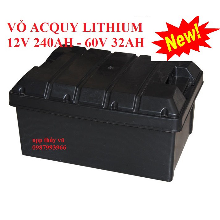 Vỏ bình acquy lithium 12v240Ah - 60V32AH