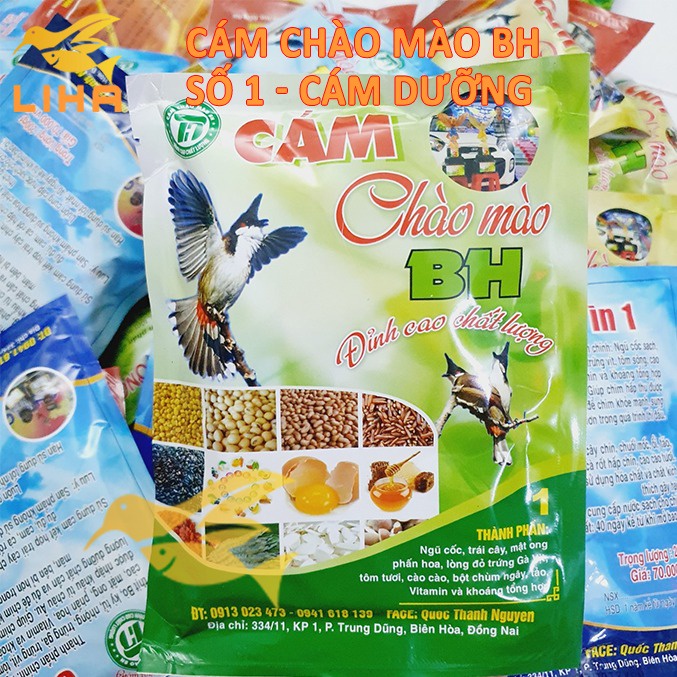 Cám Chào Mào BH 3in1 - Cám Chim Chào Mào Cao Cấp