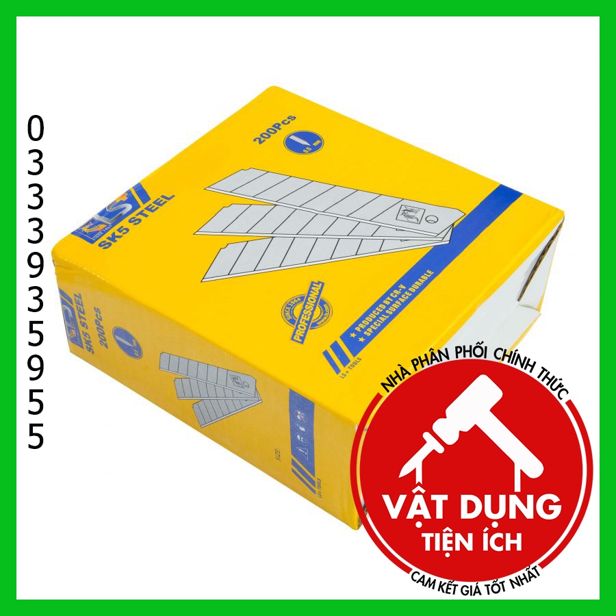 10 LƯỠI DAO THÉP SIÊU BÉN LS+