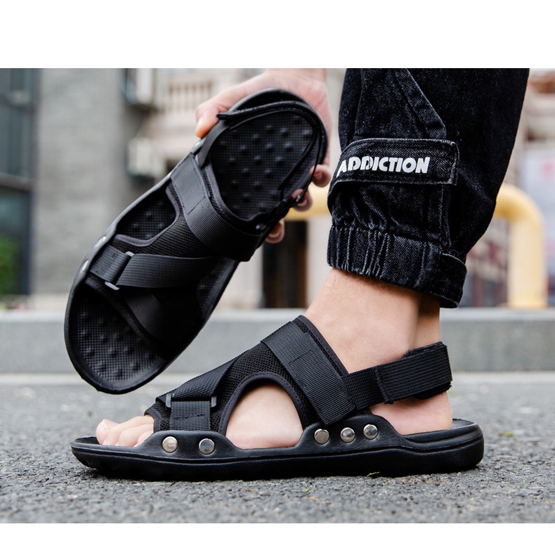 Giày sandal nam quai ngang dán êm chân hàng xuất khẩu SM030