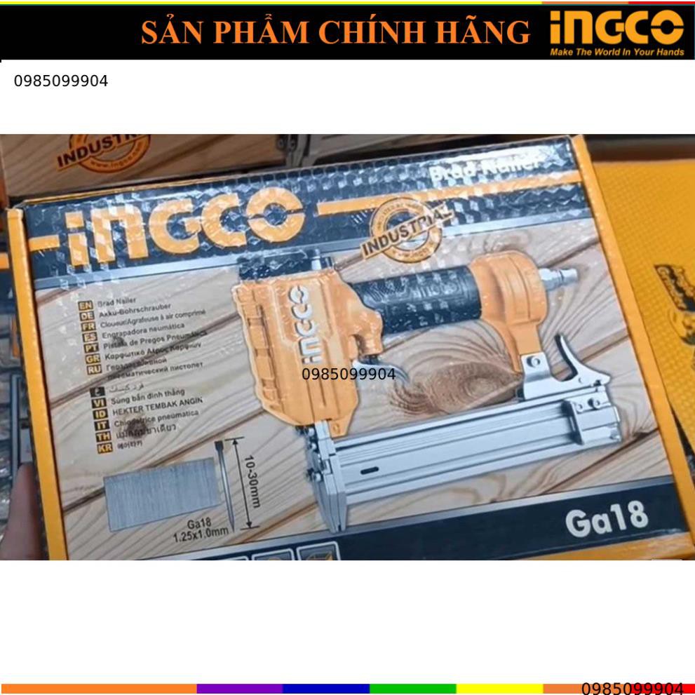Máy bắn đinh Thẳng dùng khí nén Ingco ABN10301-3