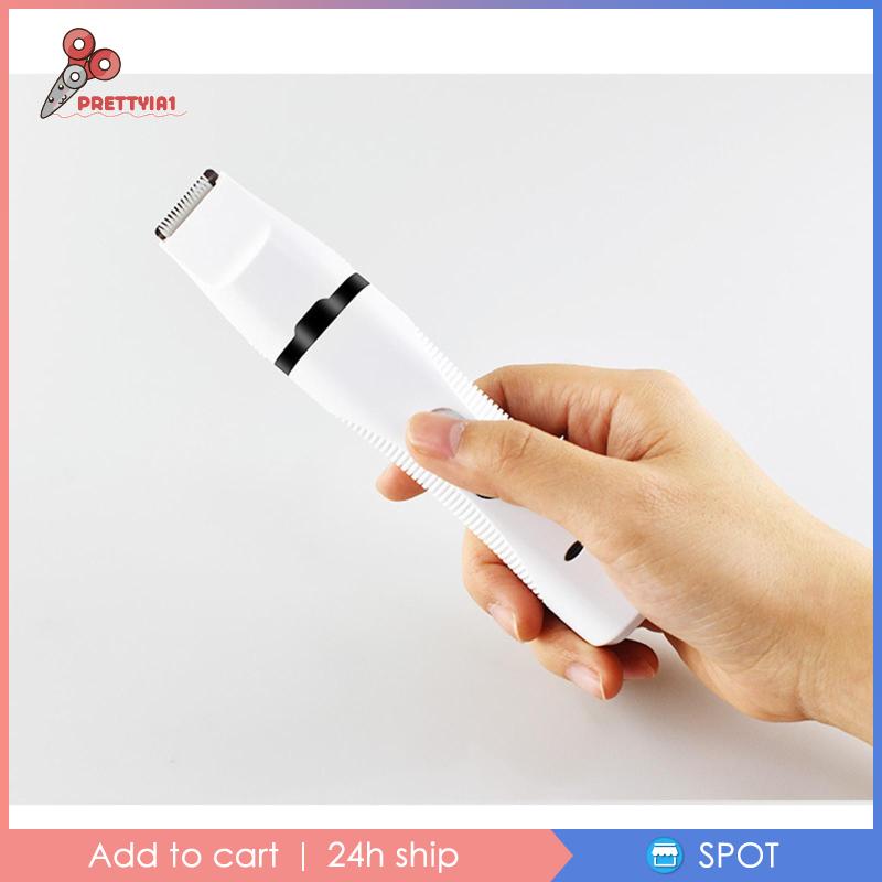 [Prettyia1] Kềm Cắt Móng Cho Thú Cưng Không Đau USB Tiếng Ồn Thấp