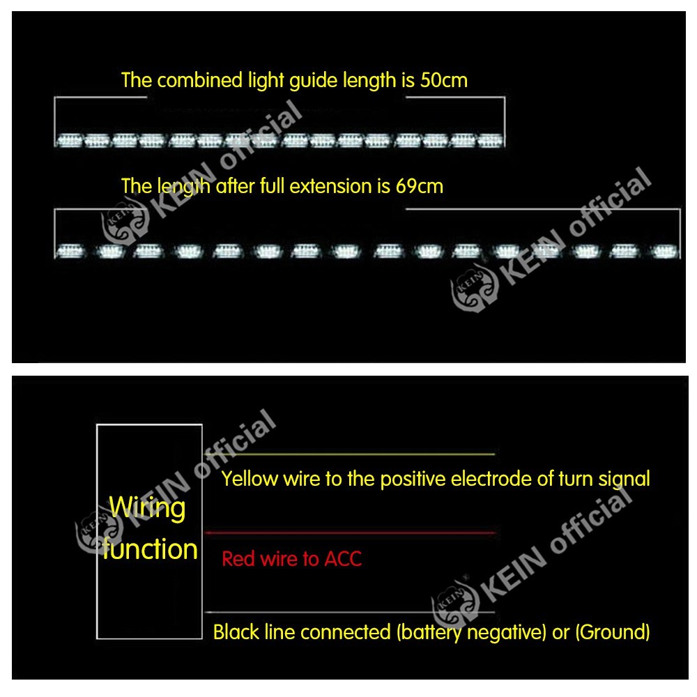 Bộ 2 Đèn Led Drl Silicone Chuyên Dụng Cho Xe Hơi