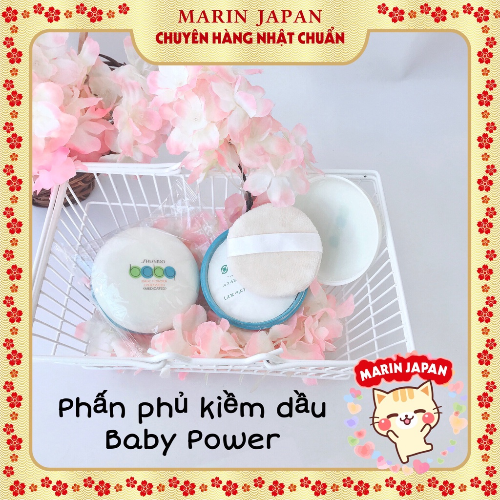 (Đủ bill,có sẵn)Phấn rôm Phấn phủ kiềm dầu Shiseido Baby Powder 50gr