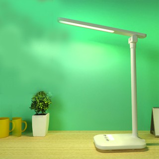 Đèn bàn học đọc sách, làm việc led chống cận, cảm ứng tích điện pin 3200mah