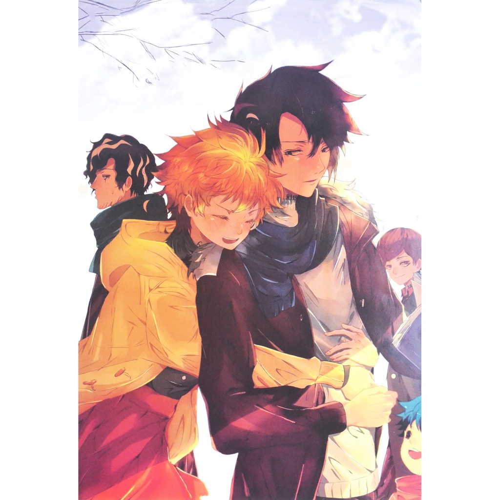 [thanh lý bán lỗ]Bộ 8 tấm poster Anime - Yakusoku no Neverland [AAM] [PGN23]