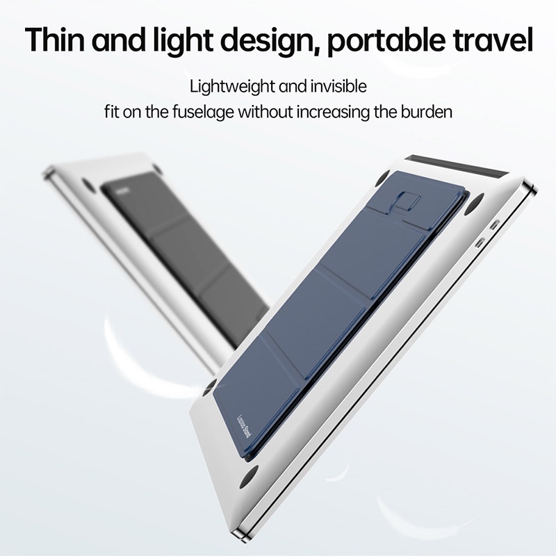 Giá Đỡ laptop ipad macbook notebook Bằng Da PU Có Giác Hút Tiện Dụng