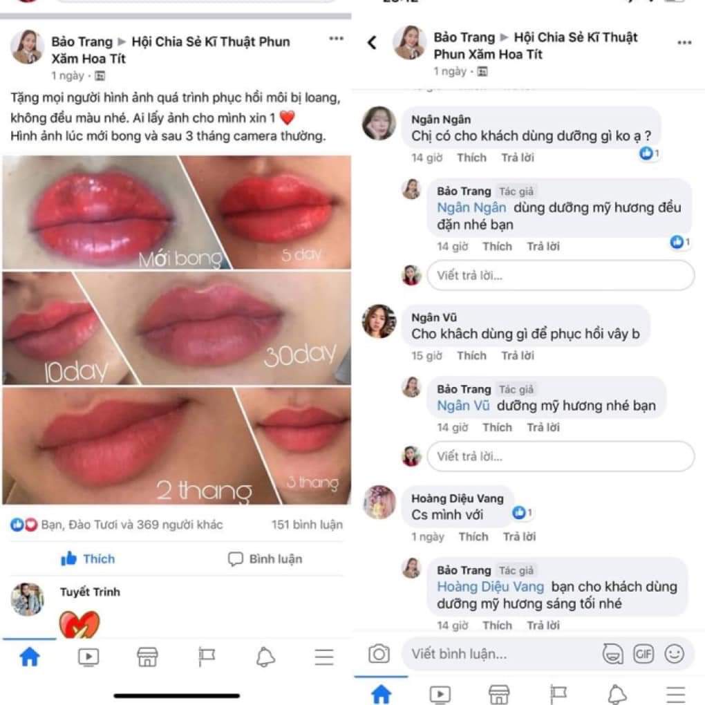 DƯỠNG MÔI MỸ HƯƠNG