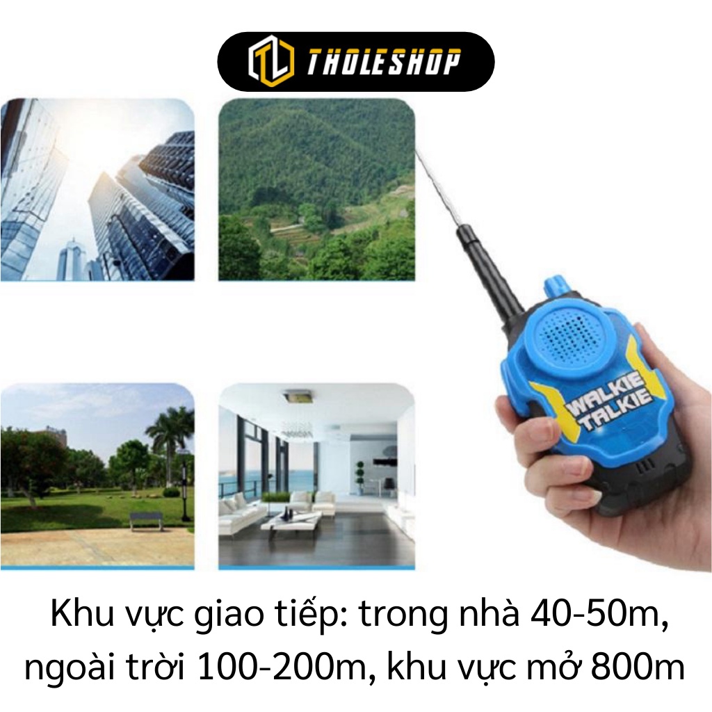 Bộ Đàm Đồ Chơi - Combo 2 Bộ Đàm Liên Lạc Hai Chiều Có Màn Hình LCD Cho Bé 7797