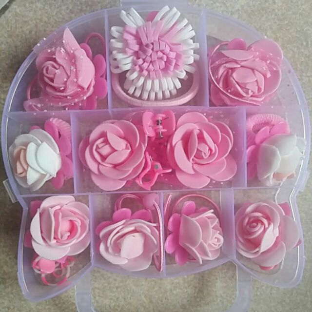 Set mèo phụ kiện cho bé gái