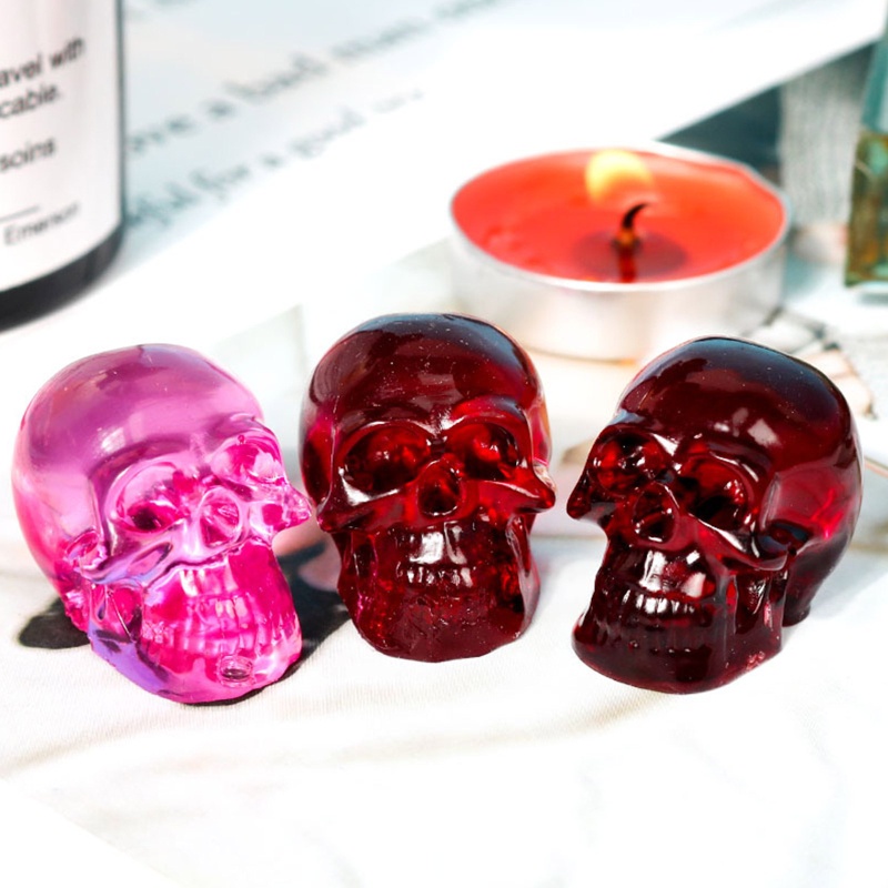 Khuôn Silicone Làm Mặt Trang Sức Hình Đầu Lâu