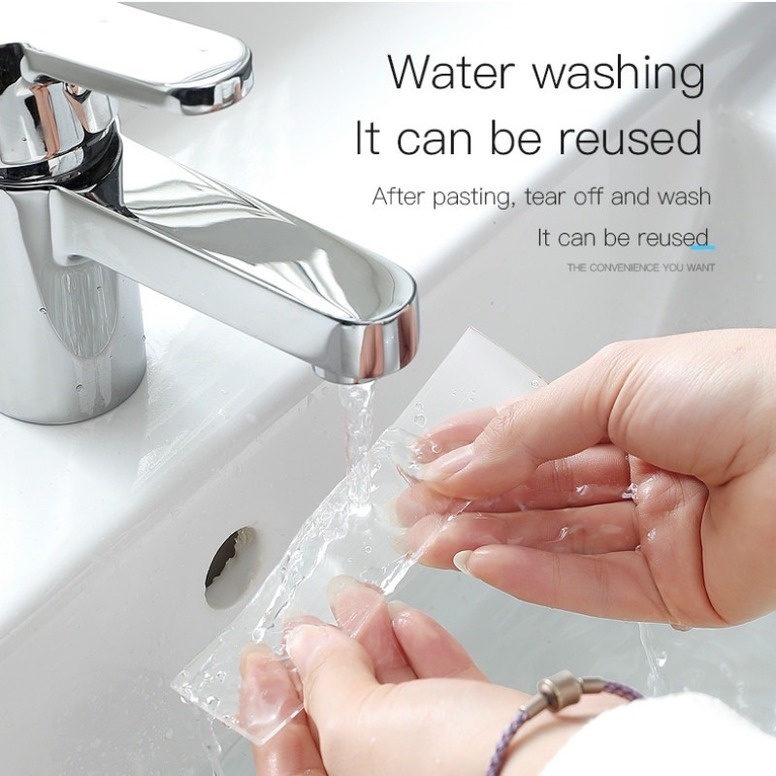 Băng Keo Hai Mặt Nano Trong Suốt Chống Nước Không Để Lại Dấu Đa Năng