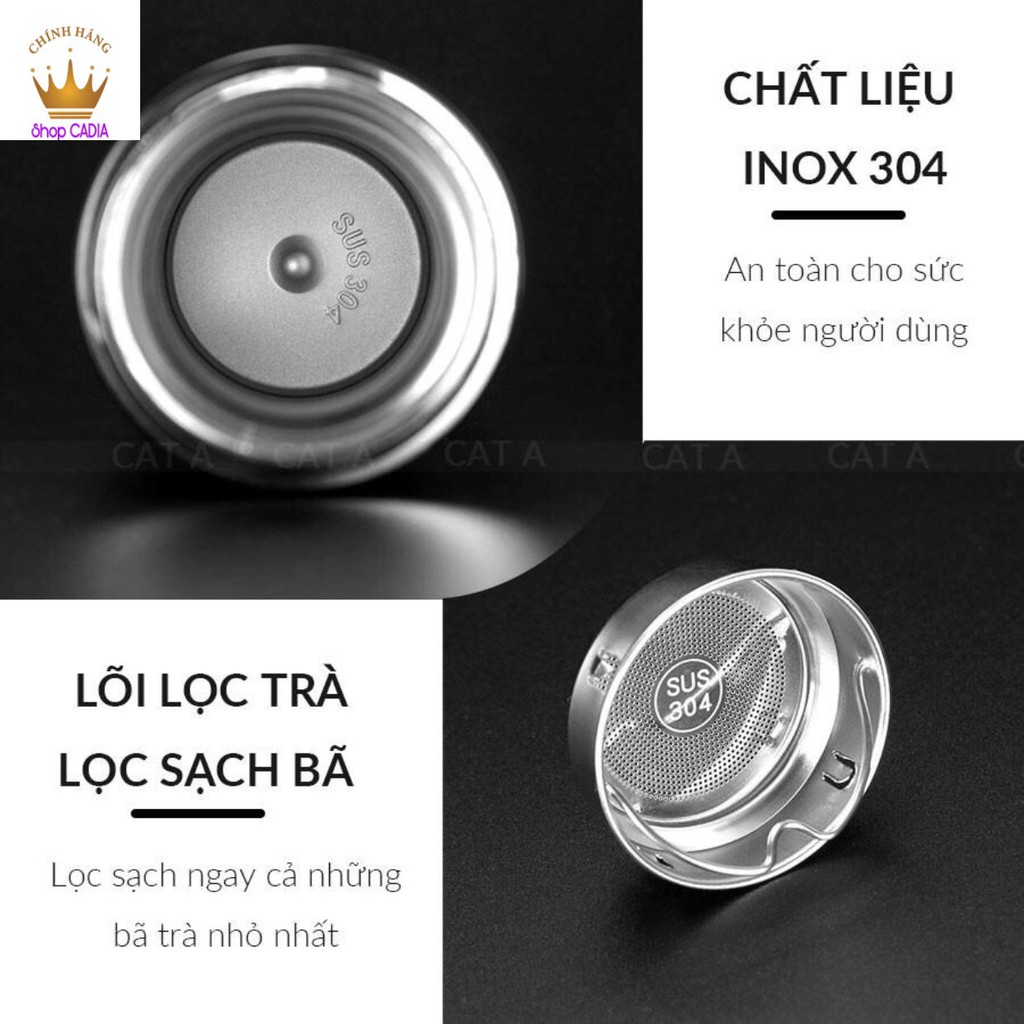 [HÀNG CAO CẤP- FREE SHIP] Bình giữ nhiệt có đèn LED Hiển thị nhiệt độ - Sang trọng, tiện lợi, giữ nhiệt 12 giờ