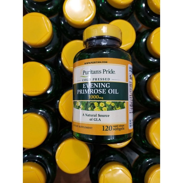 Tinh Dầu Hoa Anh Thảo Evening Primrose Oil 1000mg 120 Viên cân bằng hocmoon nữ của Mỹ