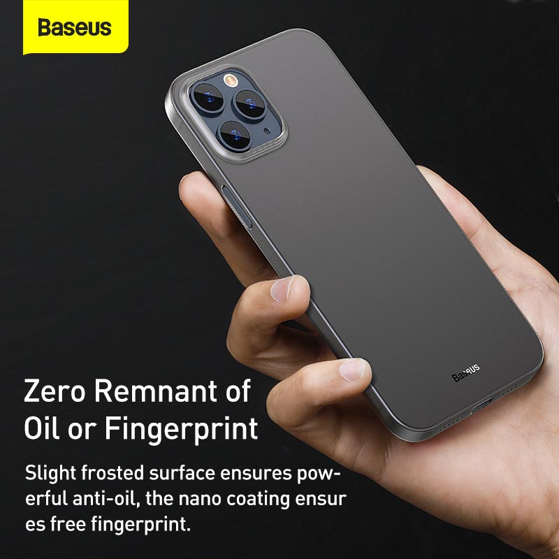 Ốp điện thoại BASEUS siêu mỏng cao cấp chống sốc cho Iphone 12 Mini Pro Max | BigBuy360 - bigbuy360.vn