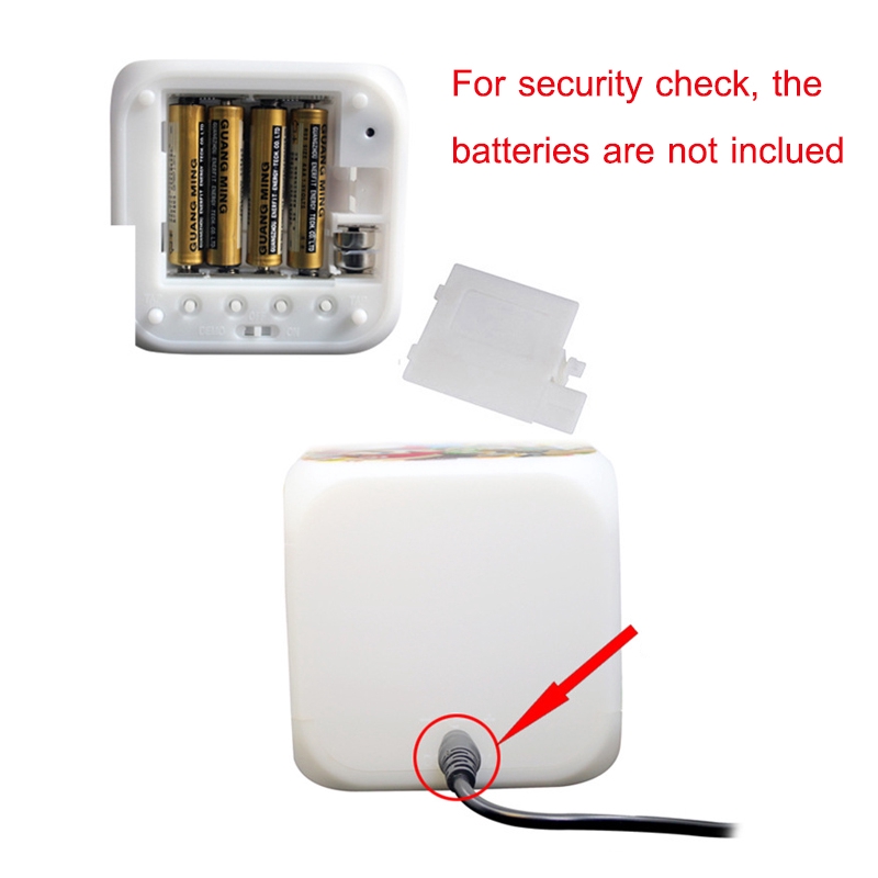 Đồng Hồ Báo Thức Điện Tử Có Đèn led Họa Tiết Hoạt Hình minecraft Đa Năng 7 Màu Cho Bé